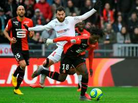 Rennes president continues to block Camavinga's exit. AFP