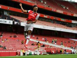 Aubameyang will earn a large amount of money. AFP
