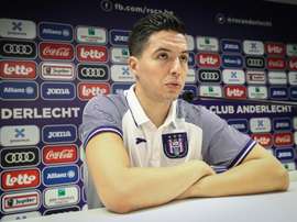 On ne reverra pas Nasri sous les couleurs d'Anderlecht. AFP