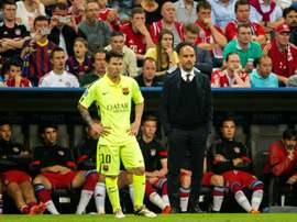 Messi e l'ammirazione per Henry. AFP