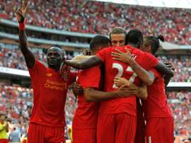 Les joueurs de Liverpool, face au Barça, le 6 août 2016, à Londres