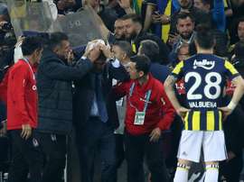Durísima sanción par el Besiktas. AFP