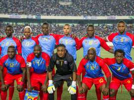 La RD Congo alignée contre la République centrafricaine au stade des Martyrs de Kinshasa. AFP