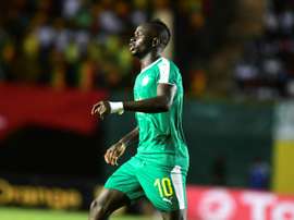 Mané se fracturó el pulgar con Senegal. AFP