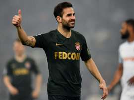 Cesc did not have a great performance in Monaco. AFP