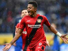 Bailey has set the Bundesliga alight. AFP