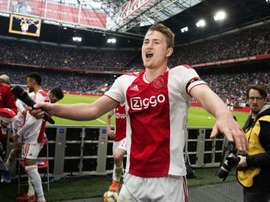 De Ligt en plein doute. AFP