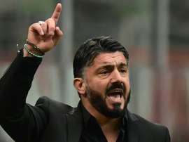 Gattuso é o novo técnico do Napoli. AFP