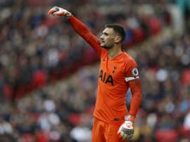 Lloris silenced his critics with the saves. AFP
