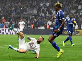 Simakan coukld be headed to the Premier League. AFP