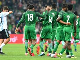 Nigeria came from behind to defeat Argentina 4-2 in a friendly in Russia. AFP