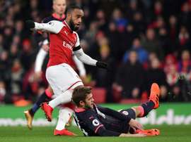 WBA e Arsenal empataram em 1-1. AFP