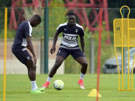 L'attaquant de Bordeaux Alexandre Mendy. AFP