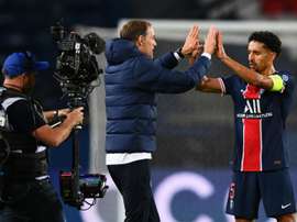 Tuchel fait l'éloge de Msrquinhos. afp