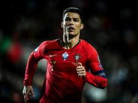 Cristiano Ronaldo et la Seleçao soutiennent le foot amateur portugais. AFP