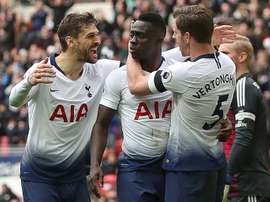 Davinson Sánchez se metió en otra final. AFP