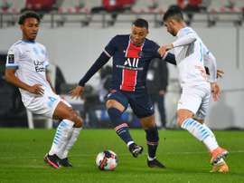 Kylian Mbappé, um dos artilheiros da Ligue 1. AFP