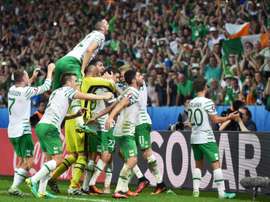 Irlanda salió victoriosa. AFP