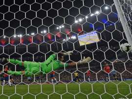 Edinson Cavani pendant le Copa América à Rio de Janeiro le 24/06/19. AFP