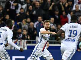 Tousart a buté sur Benitez. AFP