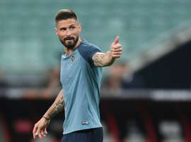 Giroud deixou vários elogios a Frank Lampard. AFP