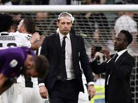 Allegri a confirmé qu'il restait à la Juve. AFP