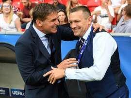 Aidy Boothroyd has led England's U21 team to the European champonships. AFP