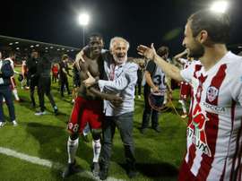 L'AC Ajaccio maintenu en appel en Ligue 2. AFP