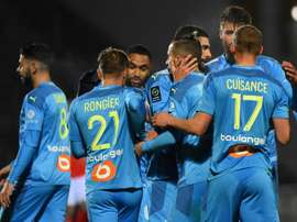 Ligue 1: Marseille maintient le rythme à Nîmes. AFP