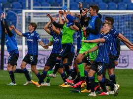 La grande Europe à Bergame, encore une première pour l'Atalanta. AFP