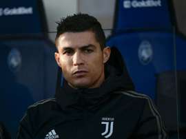 Cristiano Ronaldo viaja para Madrid quarta-feira. AFP