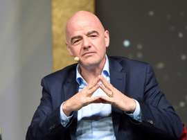 Infantino n'exclut pas le report de matches internationaux. AFP