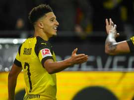 PSG et United pourraient casser leurs tirelires pour Jadon Sancho. AFP