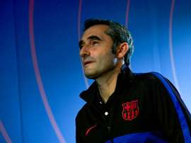 The six LaLiga coaches who end their contract in 2020. AFP