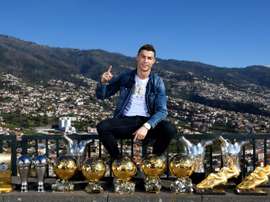 Cristiano Ronaldo e empresa lançarão linha de óculos. AFP