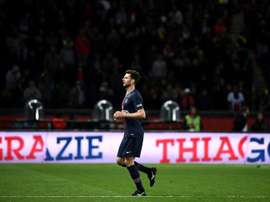 Thiago Motta vai pendurar as chuteiras no final da temporada. AFP