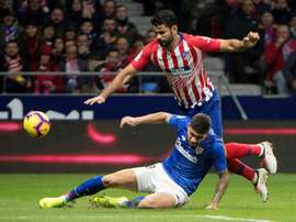 L'Atlético a eu chaud. AFP