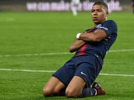 Mbappe is having an excellent season. AFP