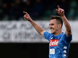 La prolongation de Milik n'avance plus. AFP