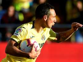 Le miraculé Santi Cazorla. AFP