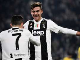 Dybala não acreditava na contratação de CR7. AFP