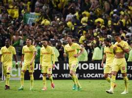 La joie des Nantais, vainqueurs de Guingamp