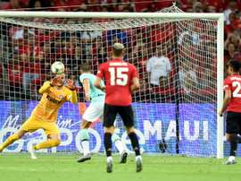 Manchester United enchaîne contre l'Inter en amical. AFP