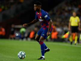 Fati continue de battre des records. AFP