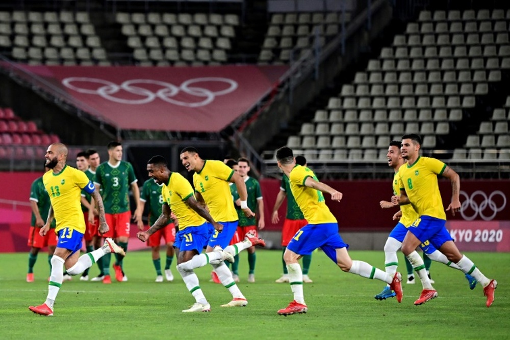 Le Brésil retrouvera la finale des Jeux Olympiques. AFP