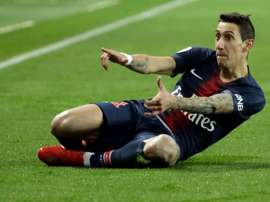 Di María est incertain face à Lille. AFP