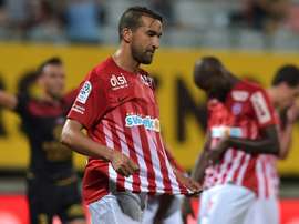 Youssouf Hadji et les Nancéens reviennent de leur déplacement avec le point du match nul. AFP
