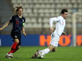 Ben Chilwell has had an amazing few weeks. AFP