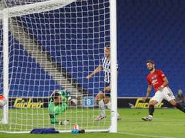 Bruno Fernandes a ravivé la flamme des Red Devils. AFP