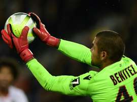 Le gardien argentin de Nice, Walter Benitez, au cours d'un match face au PSG. AFP